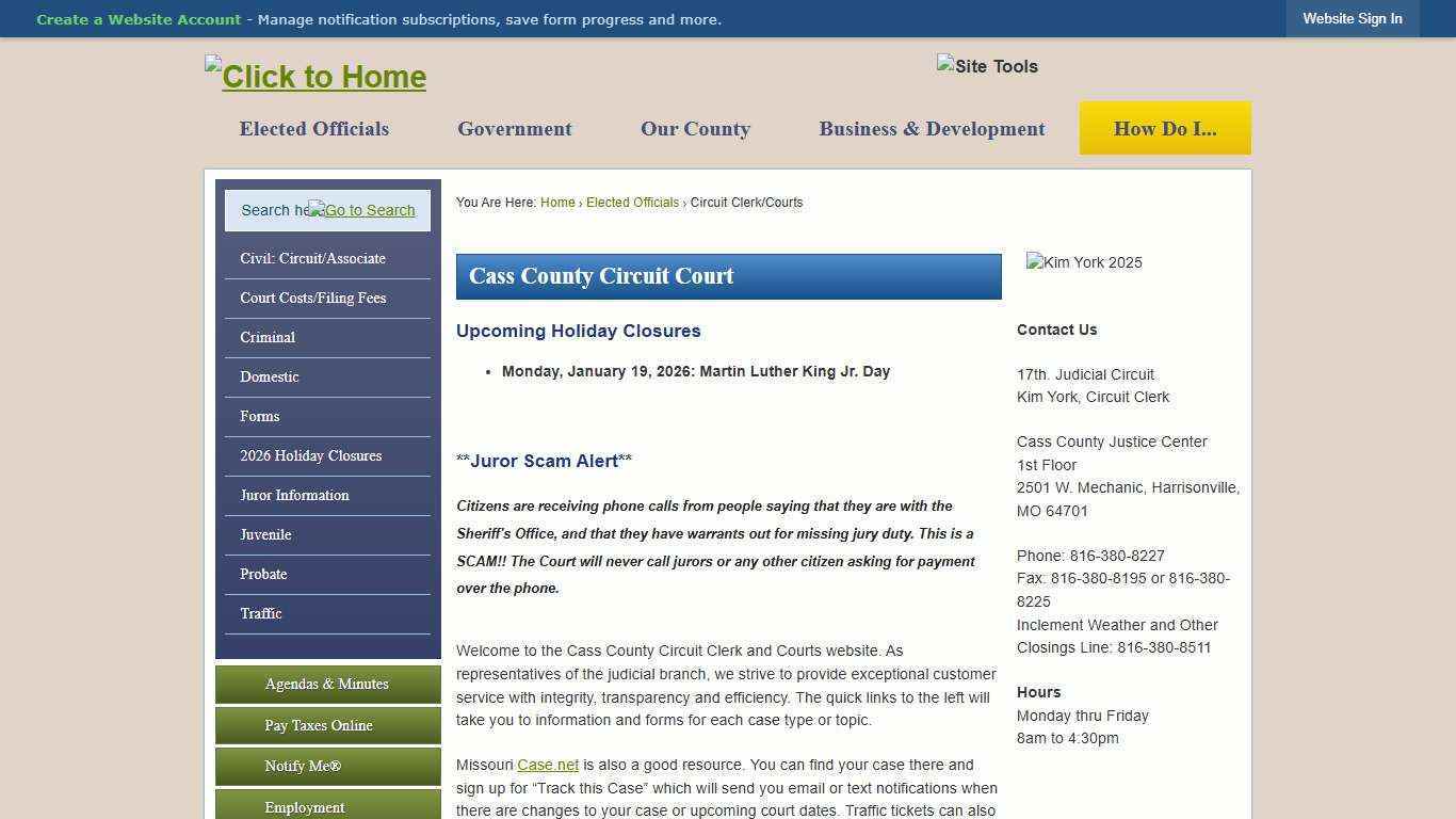 Cass County Circuit Court | Cass County, MO - Official Website