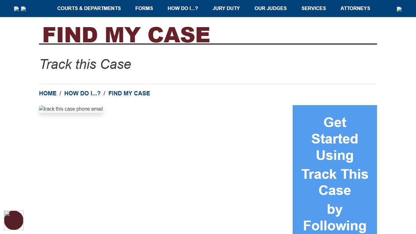 Find My Case - St. Louis County Courts - 21st Judicial Circuit